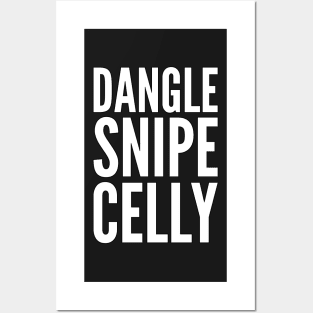 DANGLE SNIPE CELLY Posters and Art